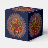 Ballotins Masque rituel du roi guerrier tribal (Arrière)