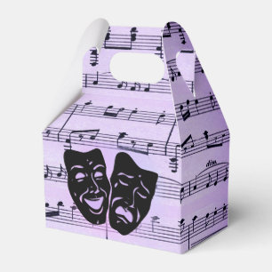 Ballotins Masques de musique et de théâtre violets