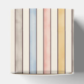 Ballotins Matching, Subdued Pink, Yellow and Blue Stripes  (Haut)