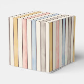 Ballotins Matching, Subdued Pink, Yellow and Blue Stripes  (Arrière)