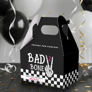 Ballotins Mauvais jusqu'à l'os squelette rose fête d'anniver