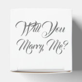 Ballotins Me marie-tu boîte cadeau (Haut)