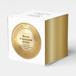 Ballotins Médaille d'or réaliste 3D personnalisable et modif