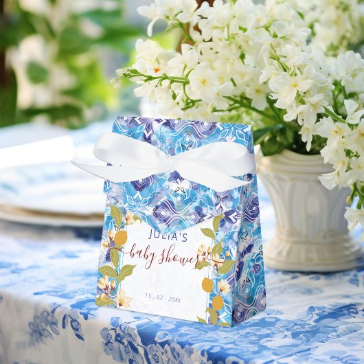 Ballotins Mediterranean Lemon Amalfi Coast Baby Shower