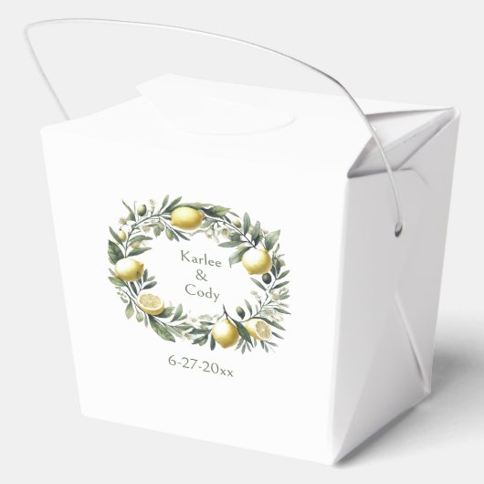 Ballotins Méditerranéen Citron & Olive Emporter les Restes à (Verso)