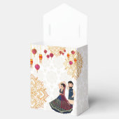 Ballotins Mehndi & sangeet manadala et couple indien mignon (Ouvert)