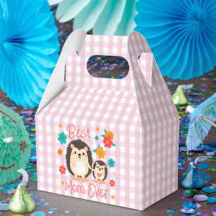 Ballotins Meilleure Maman Jamais Mère Et Bébé Hérisson