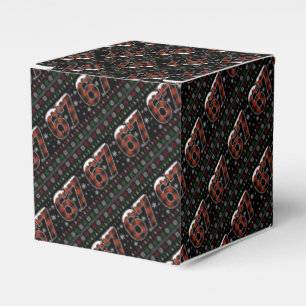 Ballotins Mème de Noël drôle “67” – Carreaux rouges et verts