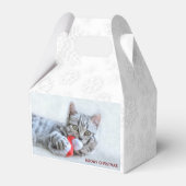 Ballotins Meowy Christmas Cute Grey Tabby Cat (Arrière)