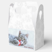 Ballotins Meowy Christmas Cute Grey Tabby Cat (Ouvert)