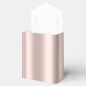 Ballotins Merci 16e Rose nuptiale or rose brillant chic (Ouvert)