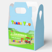 Ballotins Merci 1er anniversaire Red Golf Cart Boy's (Ouvert)