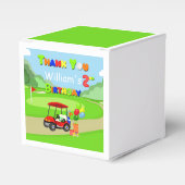 Ballotins Merci 2e anniversaire Red Golf Cart Boy's (Verso)