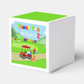 Ballotins Merci 2e anniversaire Red Golf Cart Boy's (Arrière)