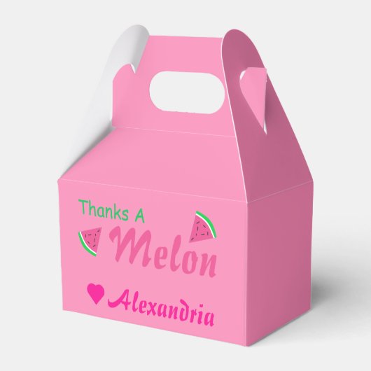Ballotins Merci A Melon Watermelon (Verso)