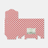 Ballotins Merci Anniversaire de enfant de sauterelles rouge (Déplié)