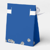 Ballotins Merci Anniversaire Parties scintillant d'argent Co (Arrière)