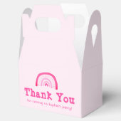 Ballotins Merci arc-en-ciel rose personnalisable fête d'anni (Ouvert)