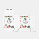 Ballotins Merci aux bleuets et aux fraises (Déplié)