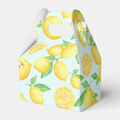 Ballotins Merci Baby shower citron (Arrière)