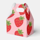 Ballotins Merci Baby shower fraise (Arrière)