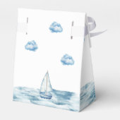 Ballotins Merci Baby shower nautique aquarelle (Arrière)