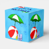 Ballotins Merci Beach Ball Pool Parapluie Party Favoriser Bo (Arrière)