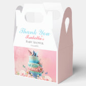 Ballotins Merci Beaux papillons Jumeaux Baby shower (Ouvert)