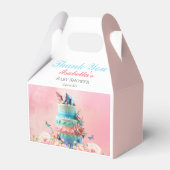 Ballotins Merci Beaux papillons Jumeaux Baby shower (Verso)