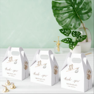 Ballotins Merci Boho Baby shower neutre pour les femmes