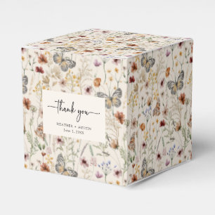 Ballotins Merci Boho Mariage Faveur Boxes