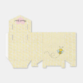 Ballotins Merci Bumble Bee Honeycomb Ballotin de bonbons (Déplié)