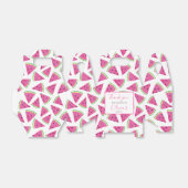 Ballotins Merci d'anniversaire de Pink Watermelon (Déplié)