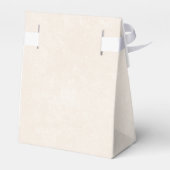 Ballotins Merci d'aquarelle Citrouille blanc et or (Arrière)