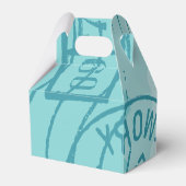 Ballotins Merci de Baby shower avion (Arrière)