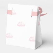 Ballotins Merci de Baby shower de fille à ballons à air chau (Arrière)