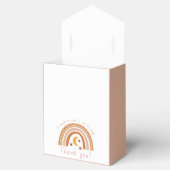 Ballotins Merci de Baby shower moderne Boho Rainbow (Ouvert)