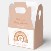 Ballotins Merci de Baby shower moderne Boho Rainbow (Ouvert)