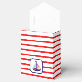 Ballotins Merci de Baby shower nautique (Ouvert)