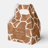 Ballotins Merci de Bachelorette de sauvage Giraffe ID1152 (Verso)