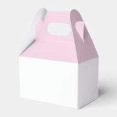 Ballotins Merci de Ballotin de baptême rose clair (Arrière)