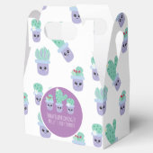 Ballotins Merci de Ballotin de de dessin Motif Cute Cactus (Ouvert)
