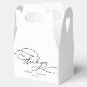 Ballotins Merci de calligraphie romantique Mariage (Ouvert)