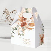 Ballotins Merci de calligraphie rustique en terre cuite