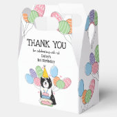 Ballotins Merci de Chien de Chien Tibétain Blanc Noir (Ouvert)