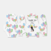 Ballotins Merci de chien noir napolitain Mastiff (Déplié)