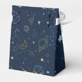 Ballotins Merci de fête d'anniversaire du navire-fusée spati (Arrière)