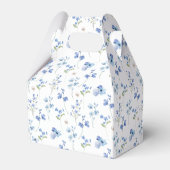 Ballotins Merci de Fête des mariées Blue Pearls & Prosecco (Arrière)