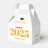 Ballotins Merci de graduation moderne Gable/Ballotin (Verso)