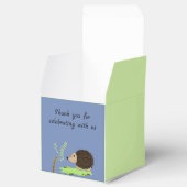 Ballotins Merci de Hérisson de carton mignon (Ouvert)